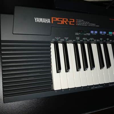 Yamaha PSR-2 Portatone Keyboard Synth IN BOX Super Clean with Power Supply Manual more retro lofi vintage image 4