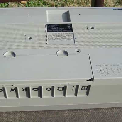 Vintage Panasonic Boombox ! 80's Jambox, RX-5100, radio. Great shape! Tape player image 19