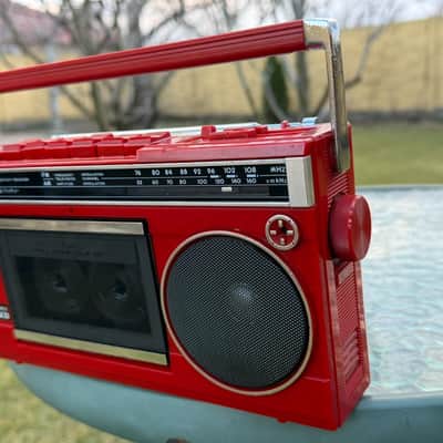 HITACHI TRK-5441 Rare Vintage Cassette Deck Boombox Retro Japan Warranty image 13