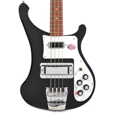 Rickenbacker Model 4003S 4-String Bass Guitar - Jetglo (Gloss Black) image 1