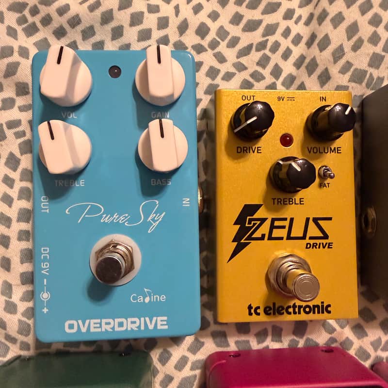⚡️🔵 TC Electronic Zeus Drive + Caline Pure Sky