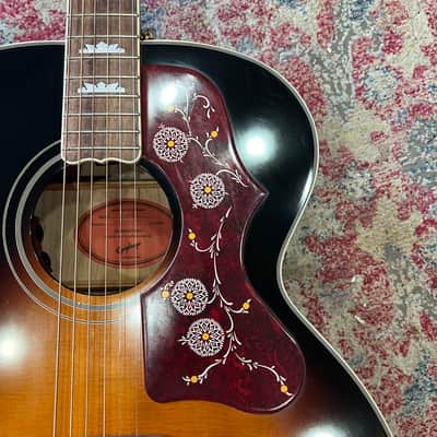 Epiphone J-200 Acoustic Guitar 2022 - Vintage Sunburst image 5