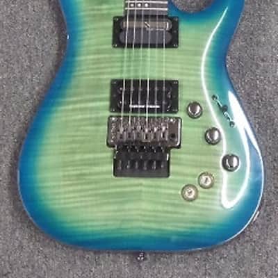 Schecter BlackJack SLS C1 FR-S - Aquaburst image 1