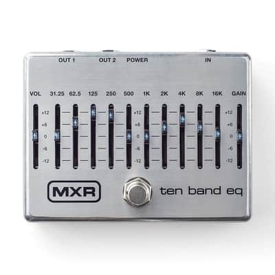 MXR M-108S Ten Band EQ pedal image 1