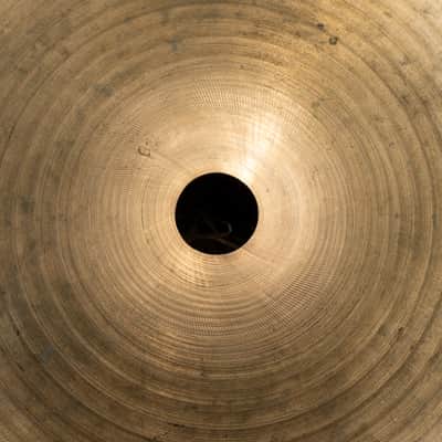 Zildjian 14" A. Zildjian '60s Stamp New Beat Hi-Hat Cymbals (Pair) 1963 - 1969 - Traditional image 4