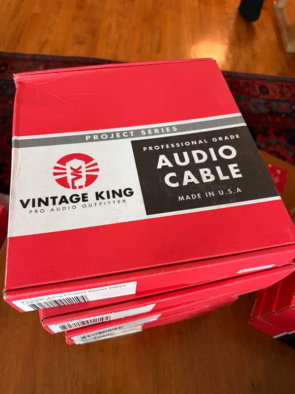 Vintage King PROJECT SERIES DB25 - TRS - 10' - 8 Channel Snake image 1