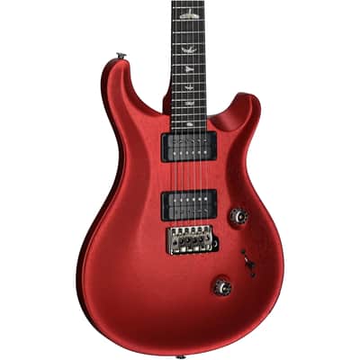 PRS Paul Reed Smith Satin Standard 24 Electric Guitar (with Case), Red Apple Metallic image 8