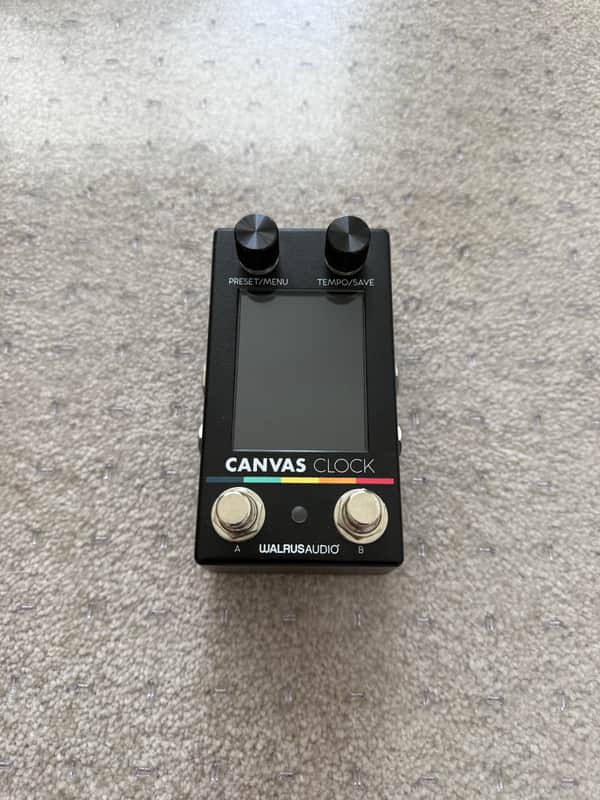 Walrus Audio Canvas Clock