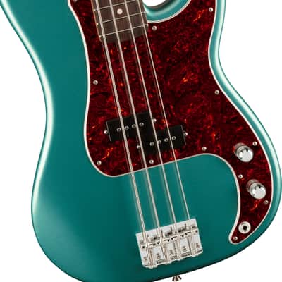 Fender American Professional Classic Precision Bass Rosewood Fingerboard - Faded Sherwood Green Metallic image 5