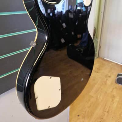 Vintage V99 Black Electric Guitar image 10