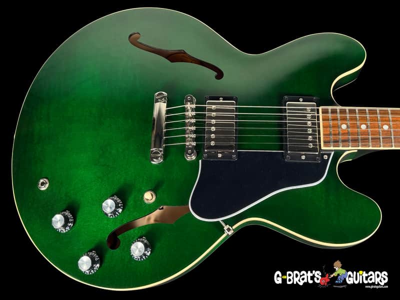 2024 Gibson ES-335 Semi-Hollow Gloss ~ Spearmint image 1