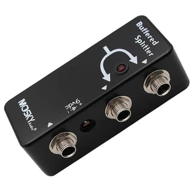 Mosky Buffered Splitter Guitar Bass Effects Pedal Tone Saver Buffer Pedal, FREE PICKS + HOLDER+ FREE SHIP USA image 3