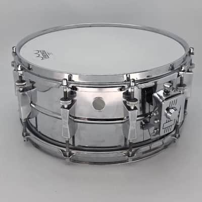 Used Vintage Sonor Ferro-Managanese Steel Shell Snare Drum 14x6.5 - Good image 3