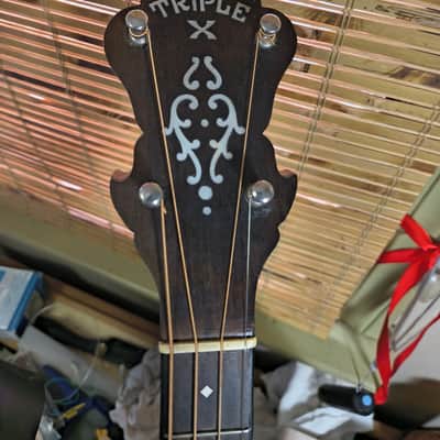 Triple-X Tenor Banjo William L. Lange Co. 1920’s  Style “A” 17 Fret - w/OHSC image 6