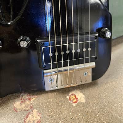 New Zealand Made Lomax Brand Double 8 String Lapsteel W/OHSC image 4