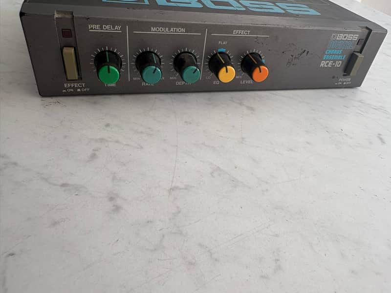 Boss RCE-10 Micro Rack Series Digital Chorus Ensemble 1986 - 1990 - Black image 1