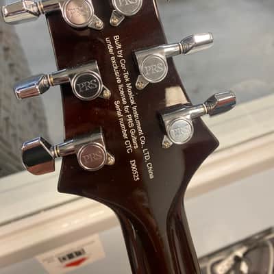 PRS SE Hollowbody II Piezo 2020 - 2024 - Black Gold Burst image 6