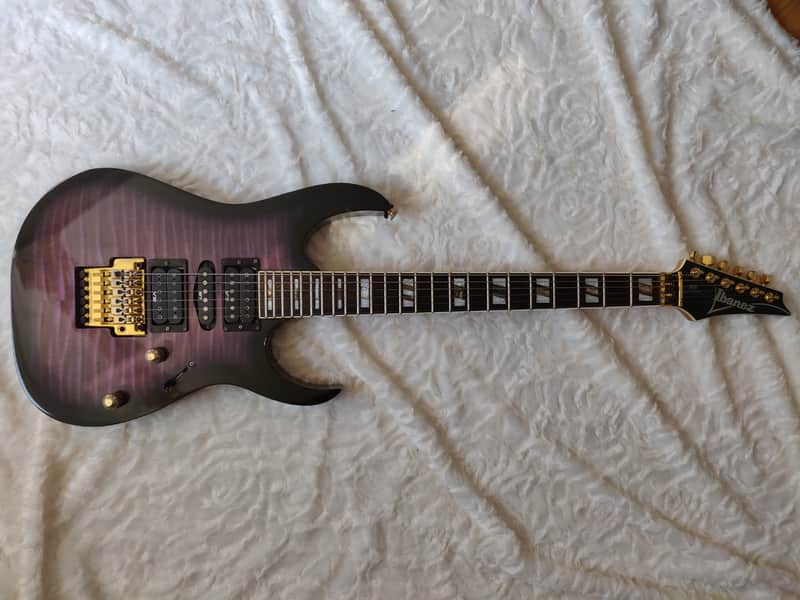 1991 Ibanez RG570 Limited Edition 70th anniversary Amethyst burst image 1