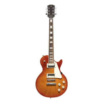 STAGG STANDARD L-SERIES LP HH ELECTRIC GUITAR / VIOLIN SUNBURST image 2