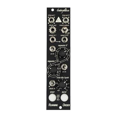 Endorphin.es Running Order Eurorack Trigger Sequencer 3U Module (Black) image 4