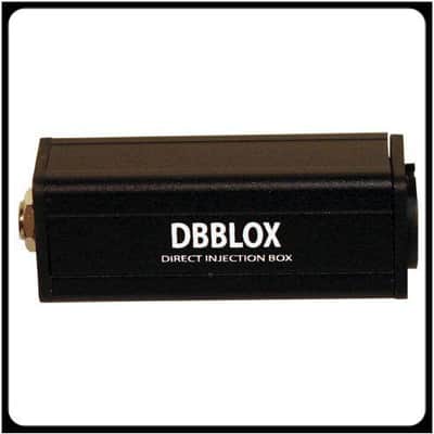 RAPCO HORIZON DBBLOX Mini Direct Box 1/4" Hi-Z to XLRM Lo-Z transformer image 1