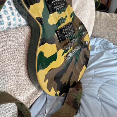 ESP LTD WA-600 Will Adler Signature 2007 - 2008 - Dark Green Camo image 4