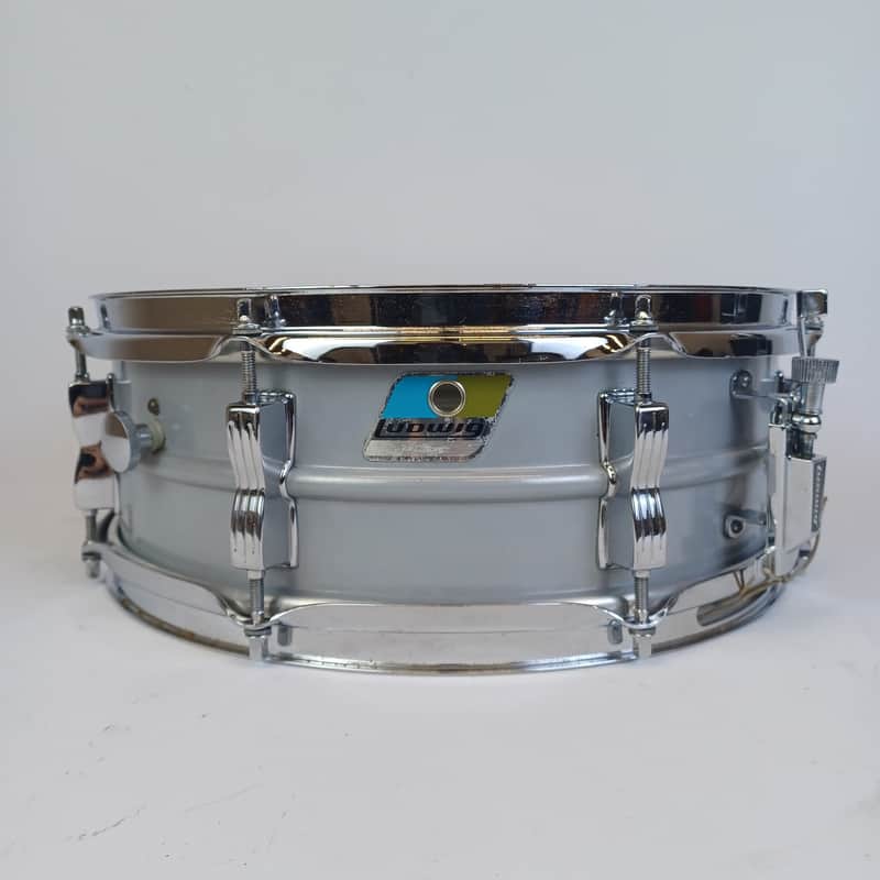 Ludwig 5x14"Acrolite #2210516 Snare Drum B/O 80s Aluminum Shell Vintage USA 8Lug image 1