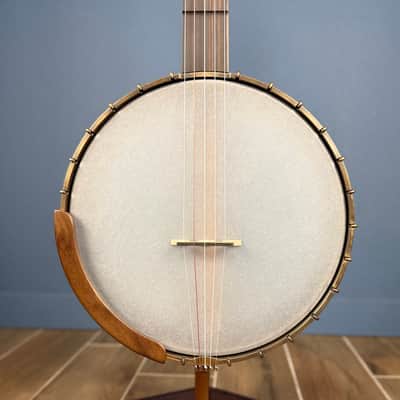 Ode Fretless Walnut Magician Nylon 5-String Openback Banjo 12" image 2