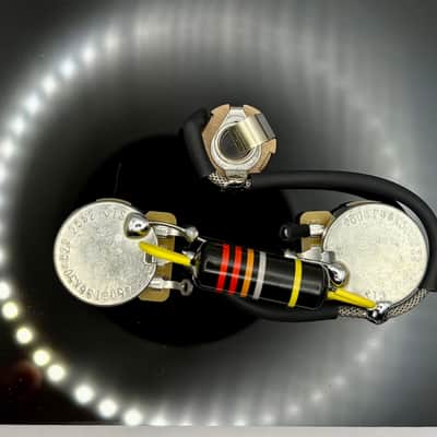 Gibson Les Paul Jr./SG Junior premium wiring harness- 50s style with 0.022uF Bumblebee capacitor image 1