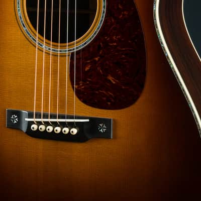 Bourgeois DS-42 12-Fret Madagascar Rosewood and Aged Tone Adirondack Spruce Sunburst NEW image 8