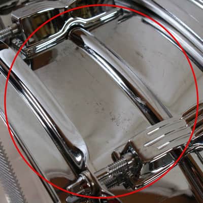 Vintage Ludwig LM2477RBR Student Snare Drum Kit w/ Case, Stand, Practice Pad, and Sticks image 22
