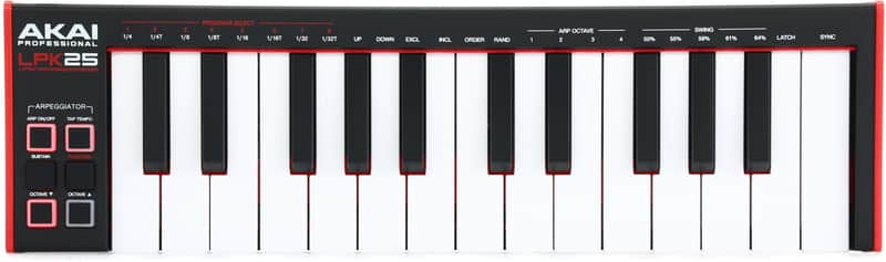 Akai Professional LPK25 mk2 25-key USB Mini Keyboard Controller image 1