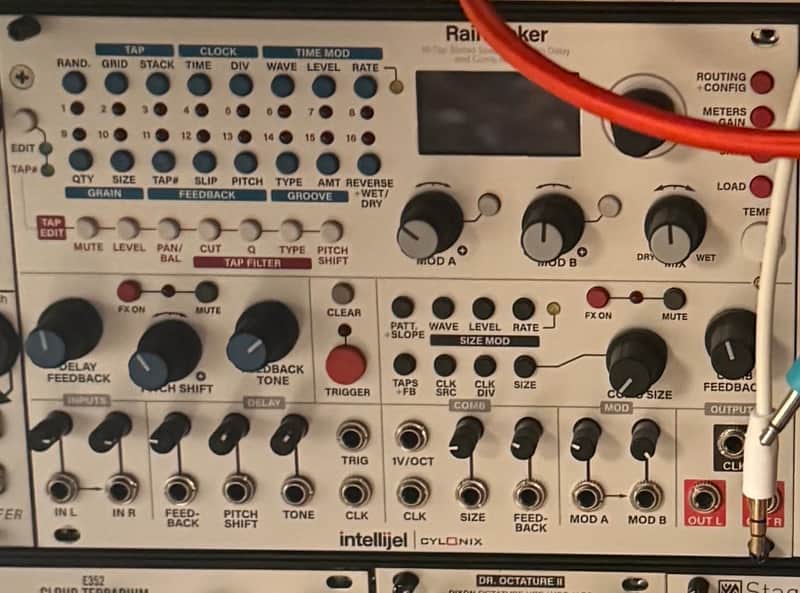 Intellijel Cylonix Rainmaker 16-Channel Delay and Resonator Eurorack Synth Module 2016 - Present - White image 1