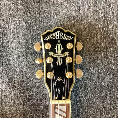 Washburn J-6S Arch Top Hollow Body Electric Guitar image 9
