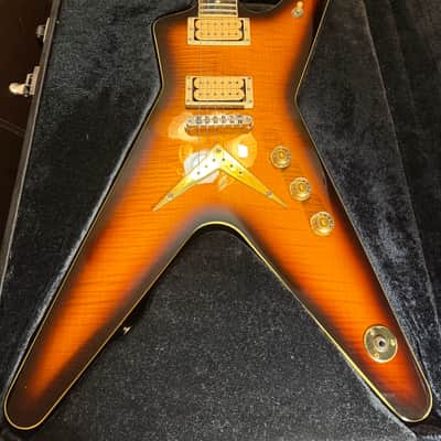 Dean Chicago Flame Series '79 ML Electric Guitar Trans Brazilia Finish w/ OHSC image 3