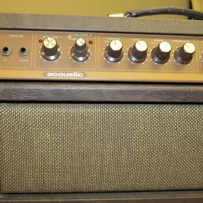 Acoustic G 100 T  tube guitar amp image 12