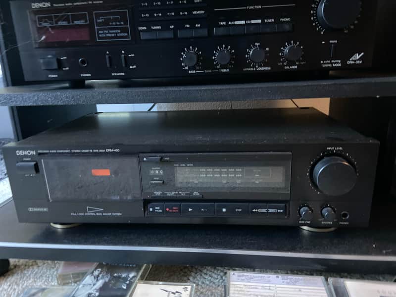 Denon Precision Audio Component/Stereo Cassette Tape Deck DRM-400 image 1