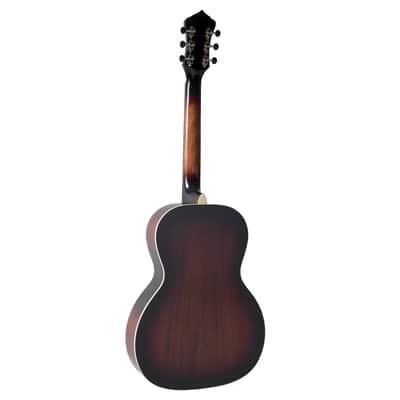 Recording King Rattlesnake Small Body Resonator Vintage Sunburst image 5