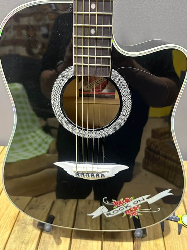 Esteban Crystal Heart Single cut acoustic image 1