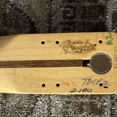 Fender Sub-Sonic Baritone Telecaster Neck, 22 Medium Jumbo Frets, Pau Ferro image 8