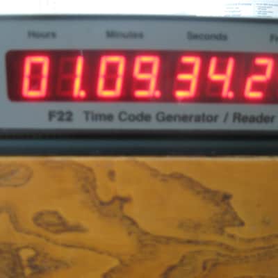 Fast Forward F22 Time Code Generator/ Reader Black/Gray/Blue image 1
