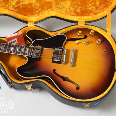 1964 Gibson ES-335TD Sunburst Stop Bar with hangtag image 19