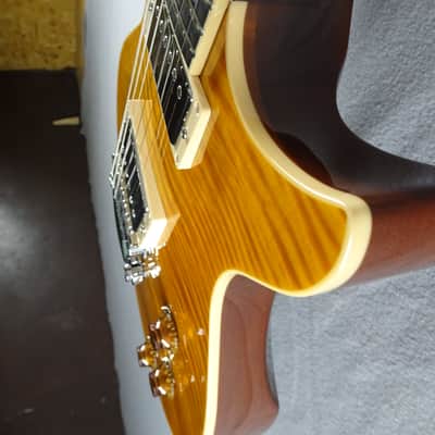 Schecter USA Custom Shop Solo-II Classic Trans Amber image 10