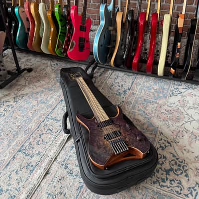 Used Mayones Hydra Elite 7 40th Anniversary Special Edition - Custom Purpleburst image 5