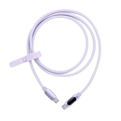 myVolts Step Up USB-C Power Delivery Cable (Purple) image 1