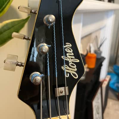 Hofner 185 Artist Bass 1962 - 1980 - Red image 3