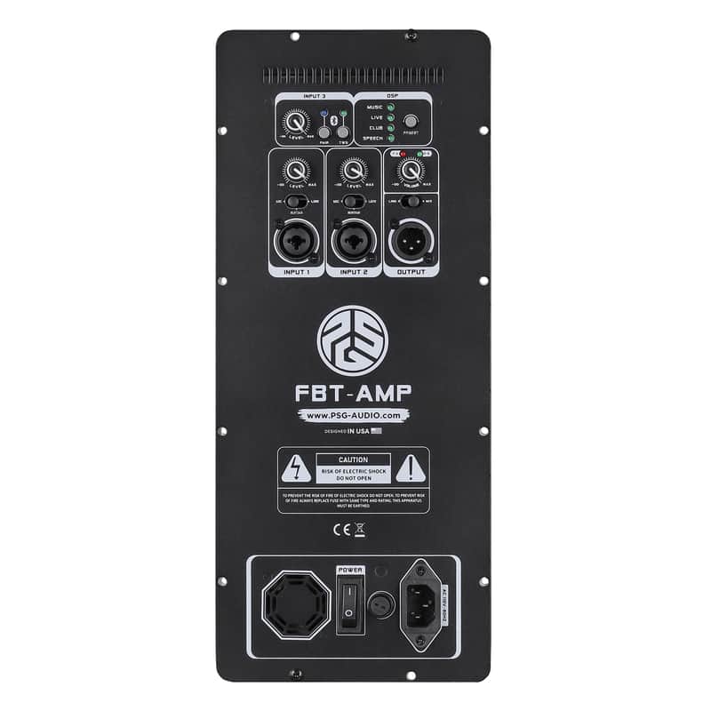 PSG Audio FBT-AMP 400 Watts Two Channel Amp (Replacement For FBT X-LITE Series) image 1