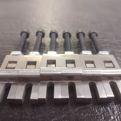 V1 Floyd Rose Saddles Approved  Replacement Set, Camel Hump  Non Fine Tuner Set used by Brad Gillis image 1