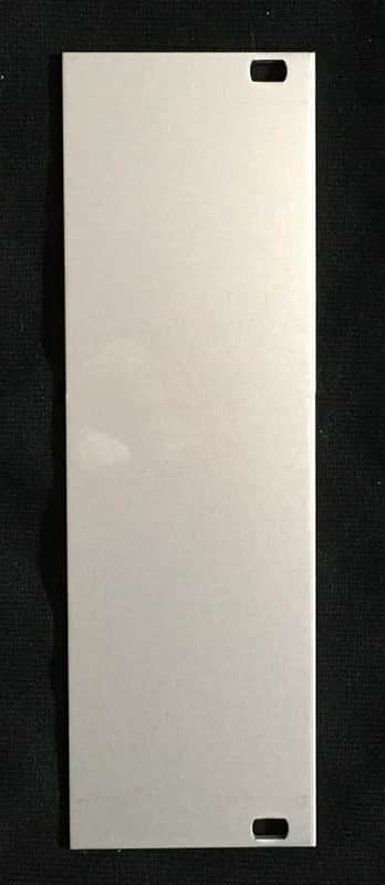 Synthguru Blind Panel Eurorack 8HP Silver image 1