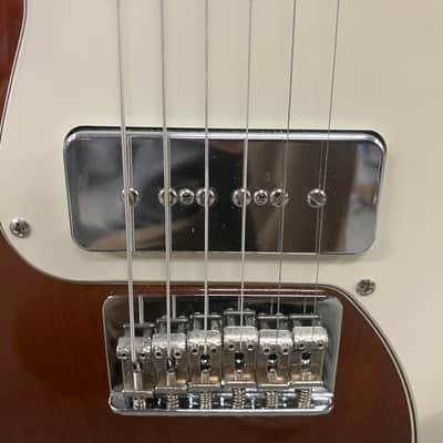 Fender Modern Player Telecaster Thinline Deluxe 2012 - 2018 - 3-Color Sunburst image 6